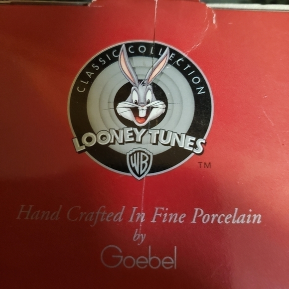 𝅺luney Tunes Tweety Bird Goebel Twee Time Ornament Porcelain Warner Broth… - Picture 10 of 11